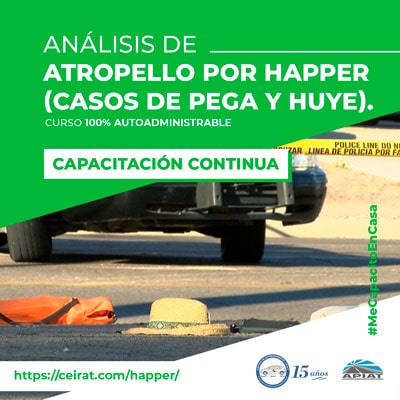 Análisis de Atropello por Happer (Casos de atropello y fuga)